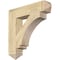 Ekena Millwork Imperial Arts & Crafts Rough Sawn Bracket, Douglas Fir, 6"W x 30"D x 30"H BKT06X30X30IMP03RDF - alternate 1
